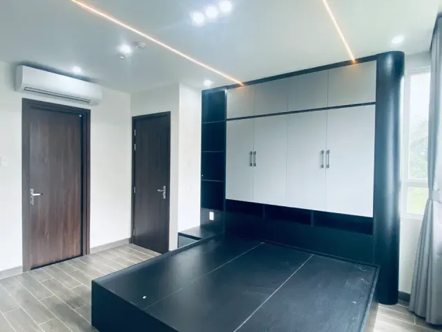 Thiết kế nội thất chung cư Him Lam Quận 6 - phòng ngủ lớn