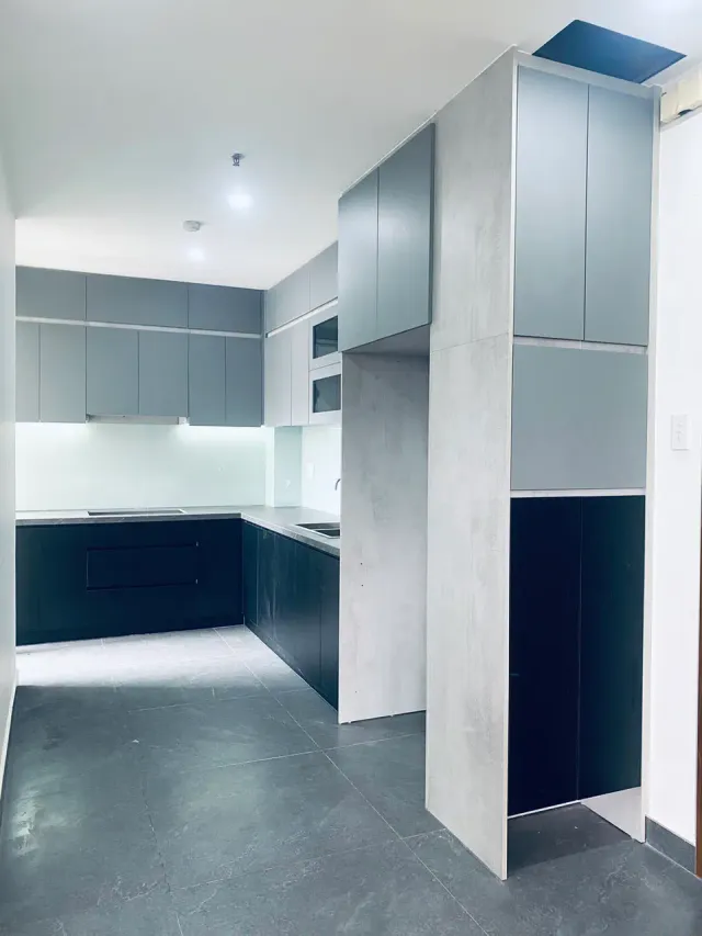 Thiết kế nội thất chung cư Him Lam Quận 6 - phòng bếp