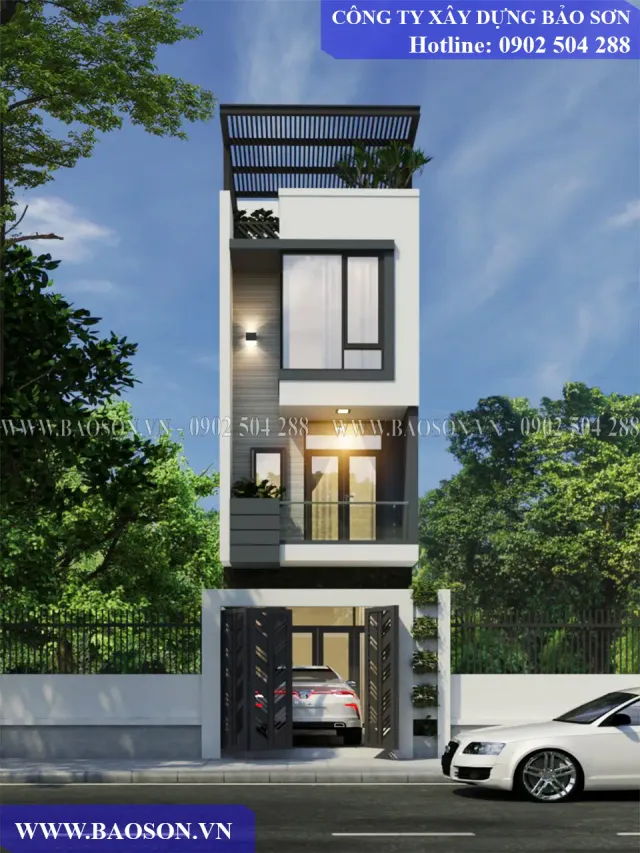 Tư vấn thiết kế kiến trúc nhà phố hợp phong thủy
