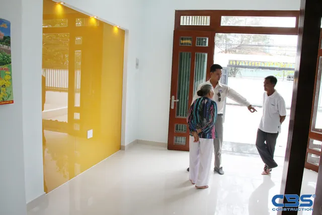 Xây dựng mới nhà ông Nghĩa, Quận 8 — hoàn thành