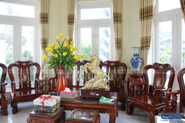 Xây dựng mới biệt thự gia đình chú Tám Mẫn, Bình Tân — hoàn thành