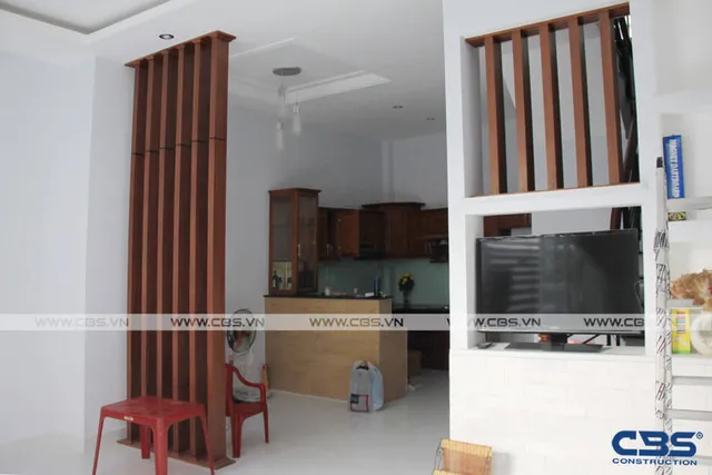 Xây dựng mới nhà cô Hồng Nhung, Bình Thạnh — hoàn thành