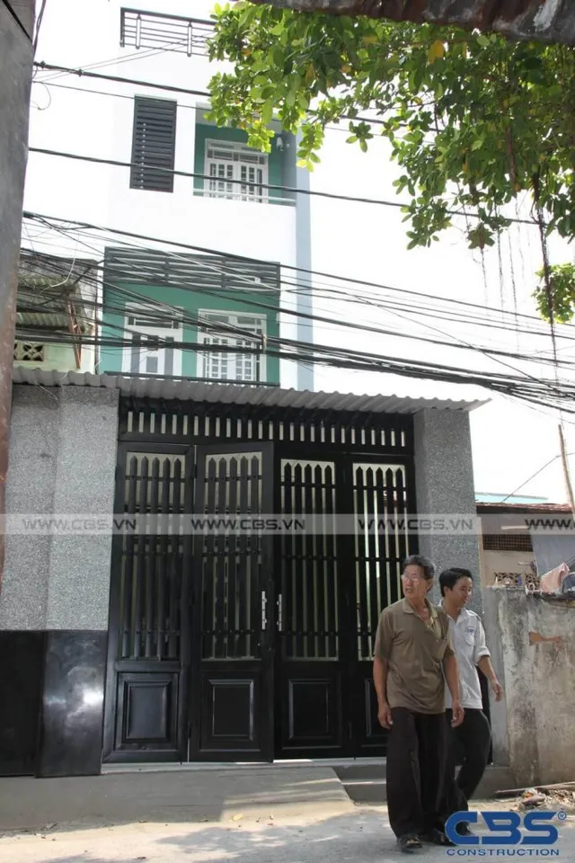 Xây dựng mới nhà ông Tỷ, Gò Vấp — hoàn thành