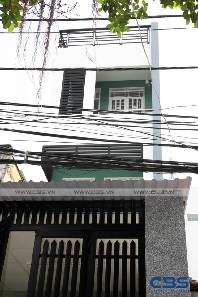Xây dựng mới nhà ông Tỷ, Gò Vấp — hoàn thành