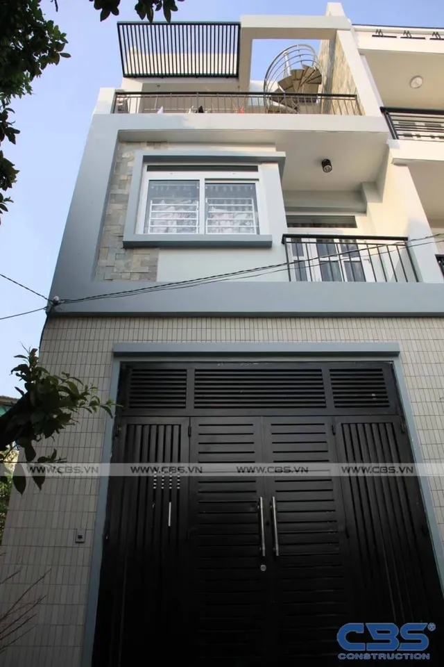 Xây dựng mới nhà cô Dung, Bình Thạnh — hoàn thành