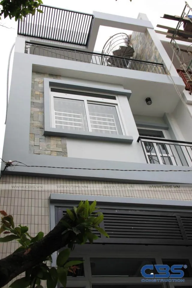 Xây dựng mới nhà cô Dung, Bình Thạnh — hoàn thành