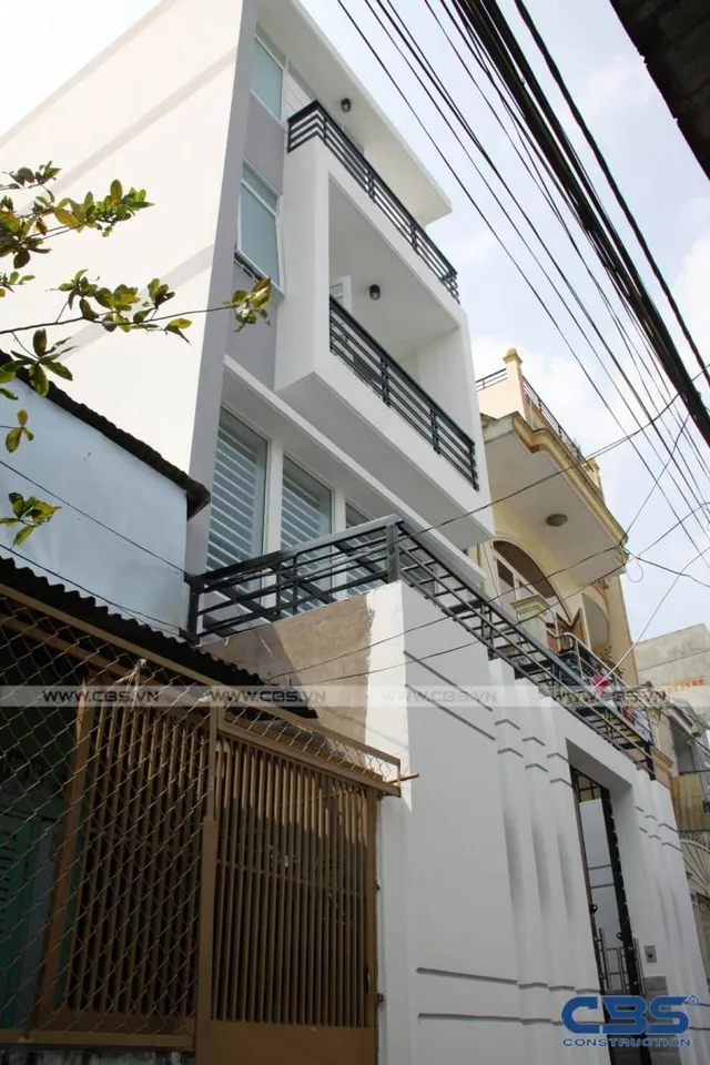 Xây dựng mới nhà chị Lâm Thị Mỹ Nhung, Bình Thạnh — hoàn thành