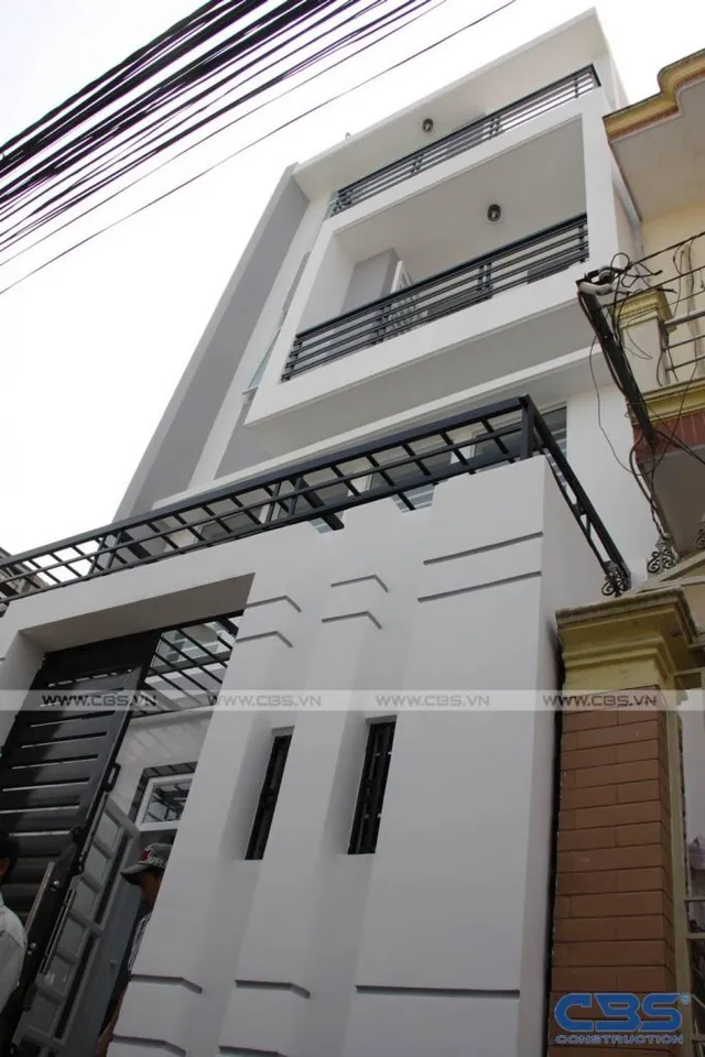 Xây dựng mới nhà chị Lâm Thị Mỹ Nhung, Bình Thạnh — hoàn thành
