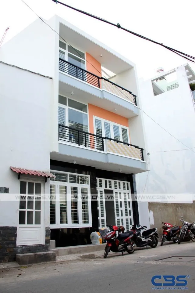 Xây dựng mới nhà chị Loan, Quận 7 — hoàn thành