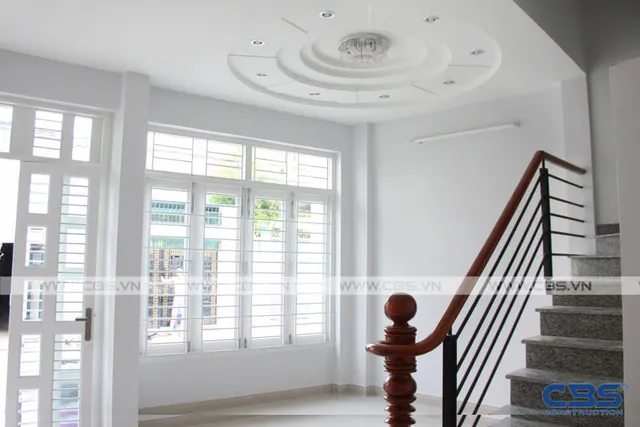 Xây dựng mới nhà chị Loan, Quận 7 — hoàn thành