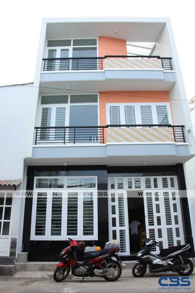 Xây dựng mới nhà chị Loan, Quận 7 — hoàn thành
