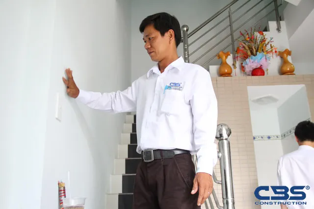 Xây dựng mới nhà anh Trọng, Bình Thạnh — hoàn thành