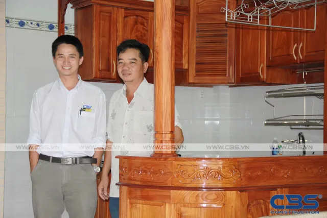 Xây dựng mới nhà anh Trọng, Bình Thạnh — hoàn thành