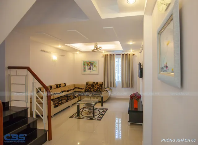 Xây dựng mới nhà anh Roản An Lộc, Bình Thạnh — hoàn thành