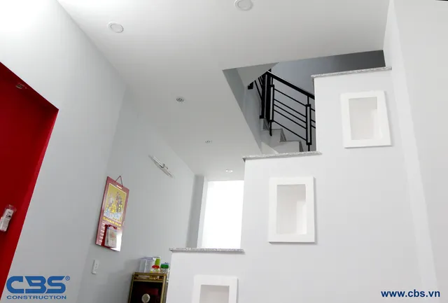Xây dựng mới nhà cô Tuyết, Thích Quảng Đức, Phú Nhuận — thi công