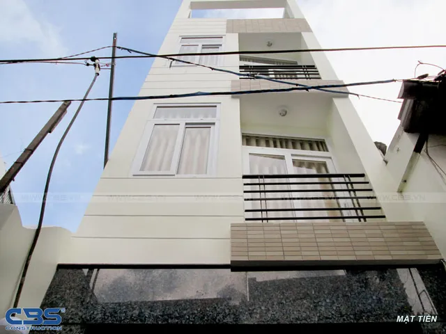 Xây dựng mới nhà cô Hà, Đinh Tiên Hoàng, Quận 1 — hoàn thành