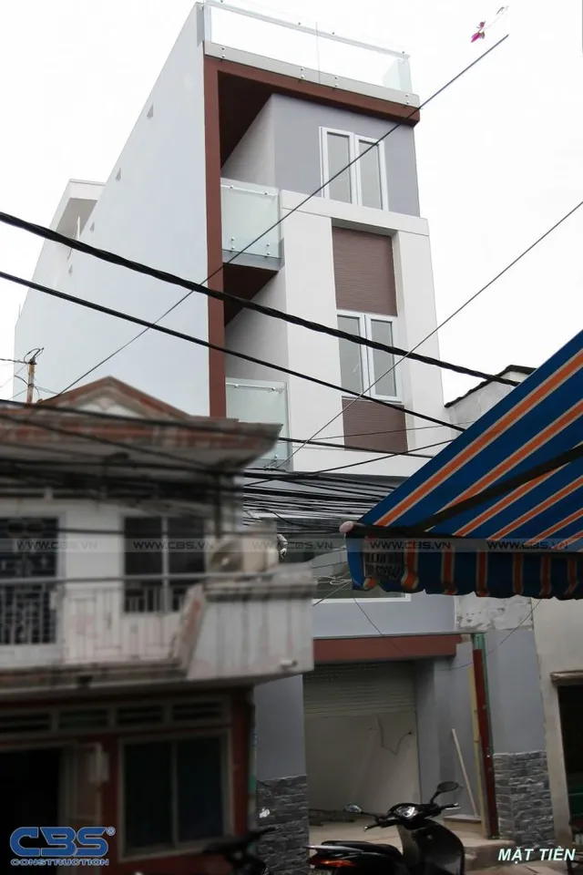 Xây dựng mới nhà chị Vy, Xô Viết Nghệ Tĩnh, Bình Thạnh — hoàn thành