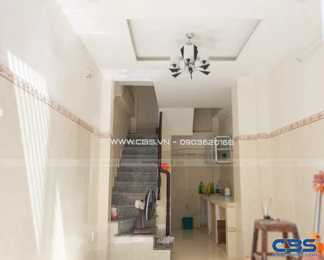 Xây dựng mới nhà chú Chem, Trần Quang Khải, Quận 1 — hoàn thành