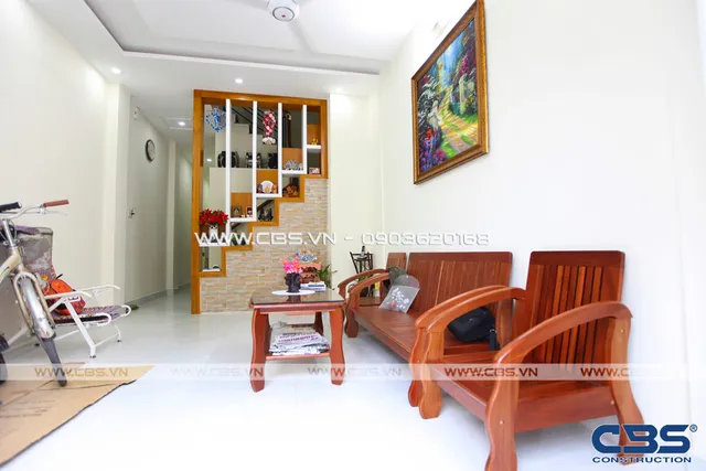 Xây dựng mới nhà anh Dũng, Hoàng hoa Thám, Bình Thạnh — hoàn thành