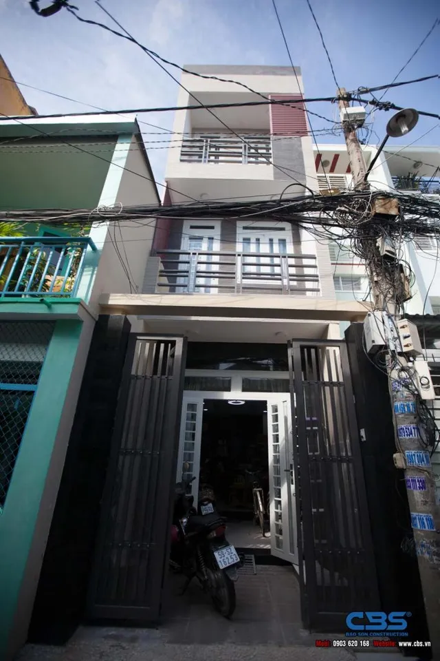 Xây dựng mới nhà cô Dung – Gò Vấp