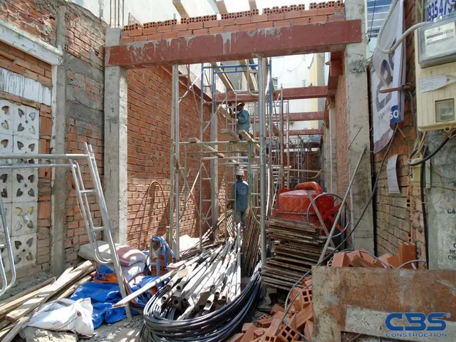 Xây dựng mới nhà cô Dung – Gò Vấp — thi công