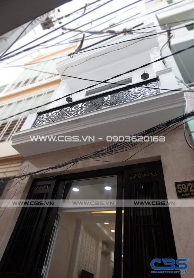 Xây dựng mới nhà chị Thư, Cư Xá Đô Thành, Quận 3