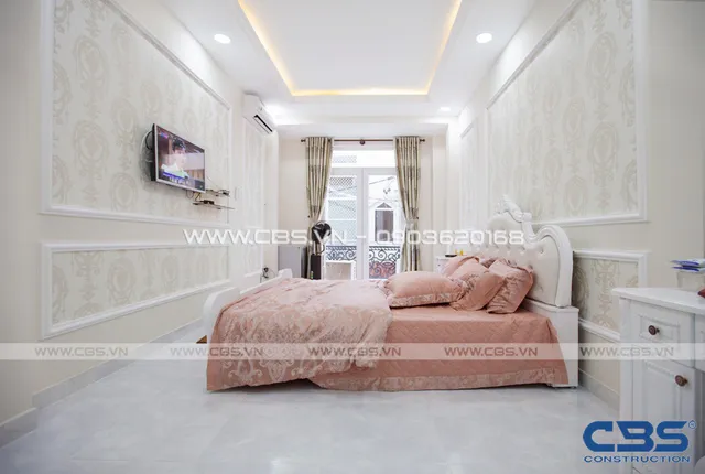 Xây dựng mới nhà chị Thư, Cư Xá Đô Thành, Quận 3 — hoàn thành