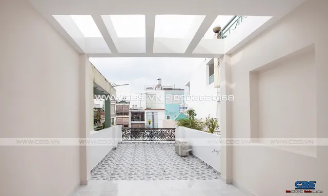 Xây dựng mới nhà chị Thư, Cư Xá Đô Thành, Quận 3 — hoàn thành