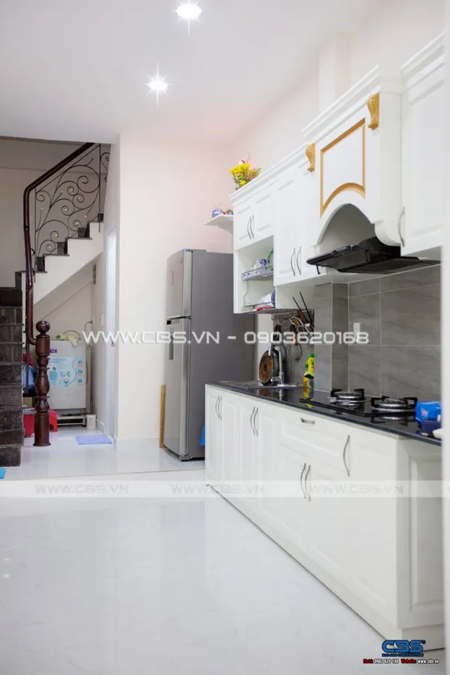 Xây dựng mới nhà chị Thư, Cư Xá Đô Thành, Quận 3 — hoàn thành
