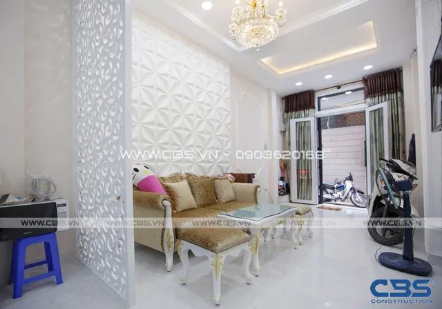 Xây dựng mới nhà chị Thư, Cư Xá Đô Thành, Quận 3 — hoàn thành