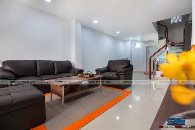 Xây dựng mới nhà anh Tòng, CMT8, Quận 10 — hoàn thành