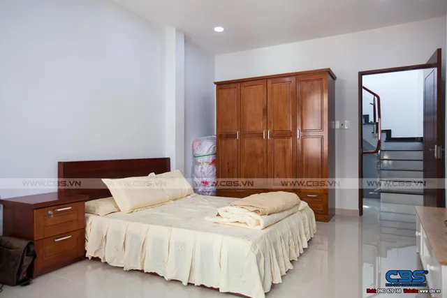 Xây dựng mới nhà anh Tòng, CMT8, Quận 10 — hoàn thành
