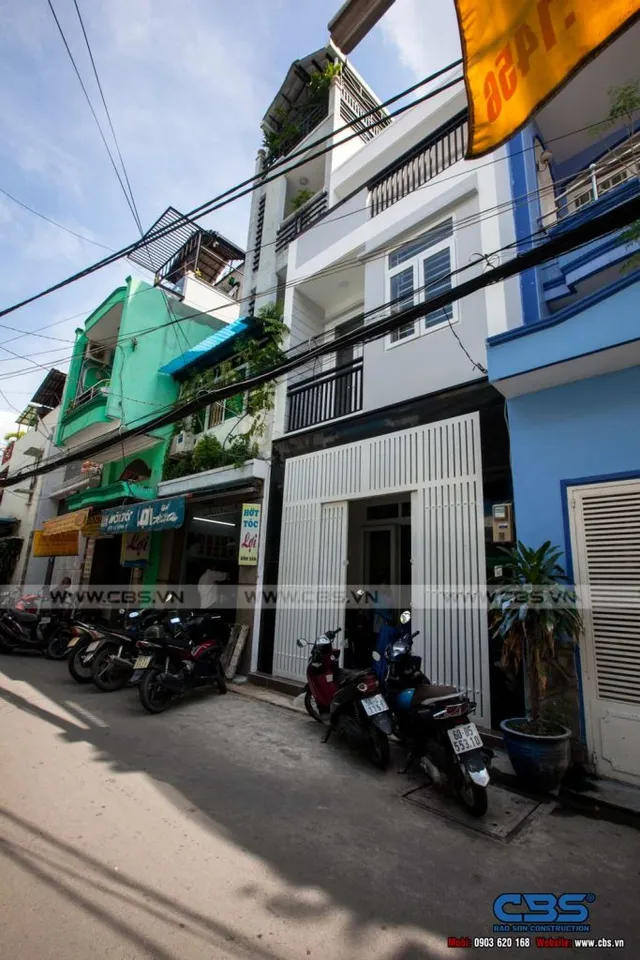 Xây dựng mới nhà anh Thái Đồng Tiến, Tân Bình