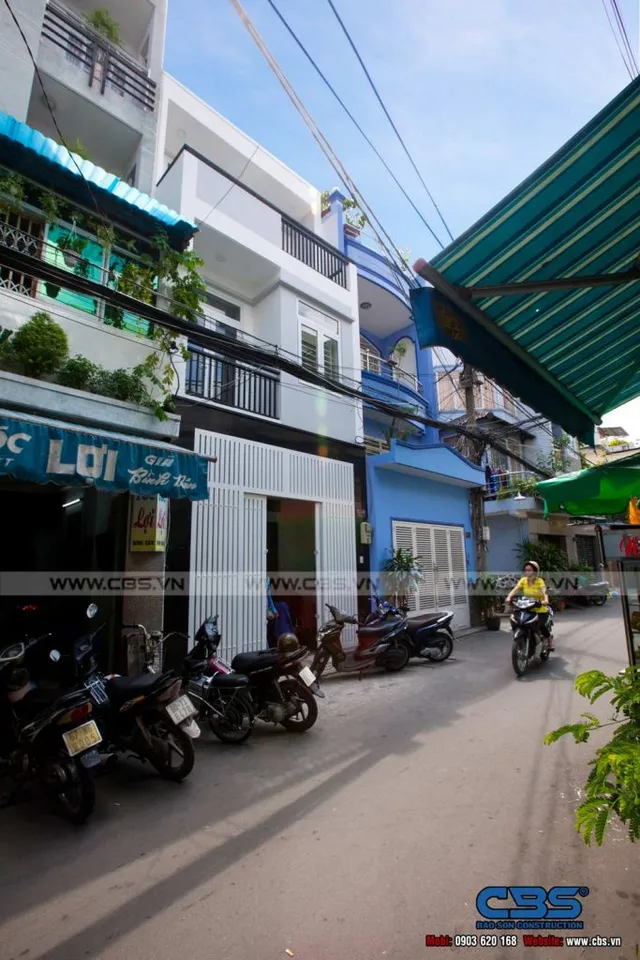 Xây dựng mới nhà anh Thái Đồng Tiến, Tân Bình — hoàn thành