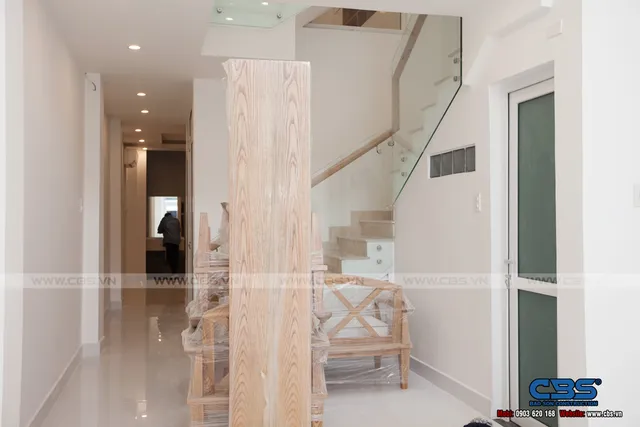 Xây dựng mới nhà anh Nam, Quận Bình Tân — hoàn thành