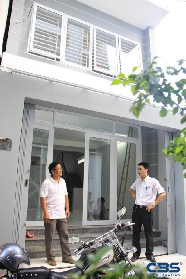 Xây dựng mới nhà anh Thanh, Bình Thạnh — hoàn thành