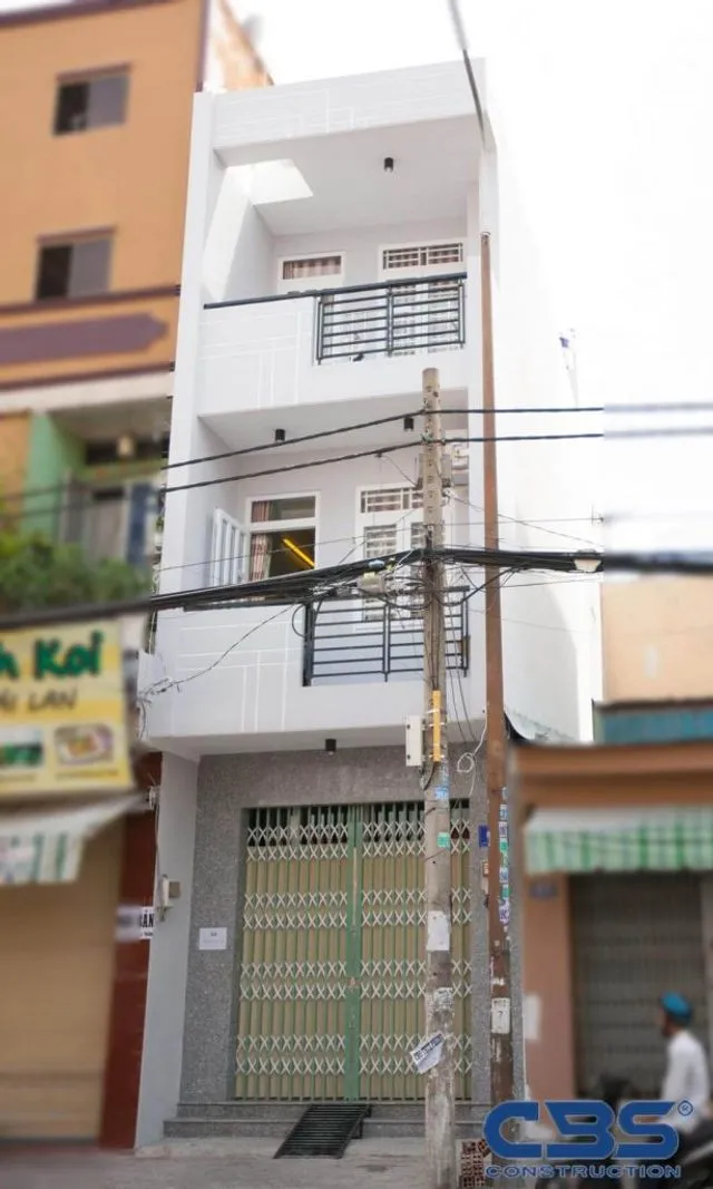 Xây dựng mới nhà chị Tâm, Lê Bình, Tân Bình — hoàn thành