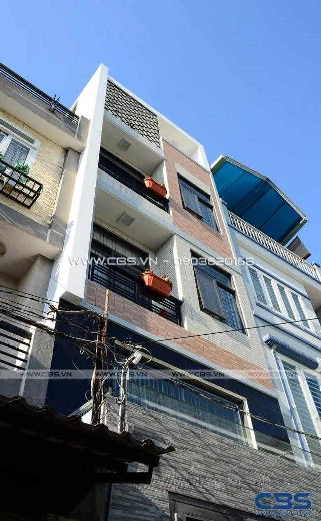 Xây dựng mới nhà chị Dung, Tân Phú