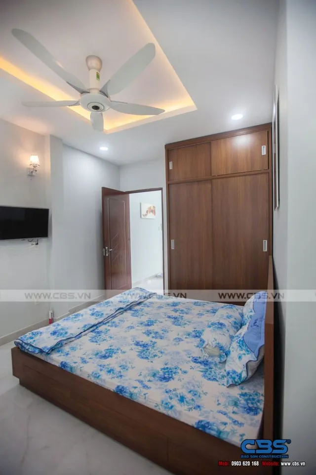 Xây dựng mới nhà chị Châu, Quận 11 — hoàn thành