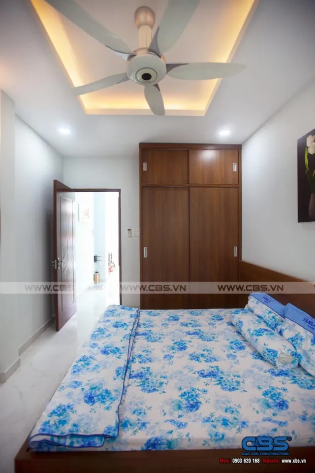 Xây dựng mới nhà chị Châu, Quận 11 — hoàn thành