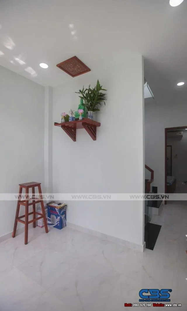 Xây dựng mới nhà chị Châu, Quận 11 — hoàn thành
