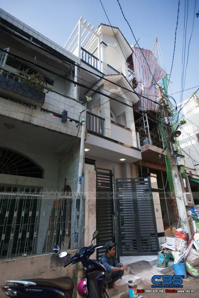 Xây dựng mới nhà anh Kiệt – Tân Bình