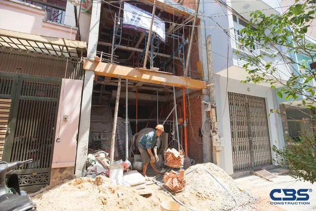 Trọn bộ thiết kế nhà 4mx10m vô cùng hợp lý cho vợ chồng trẻ. — thi công