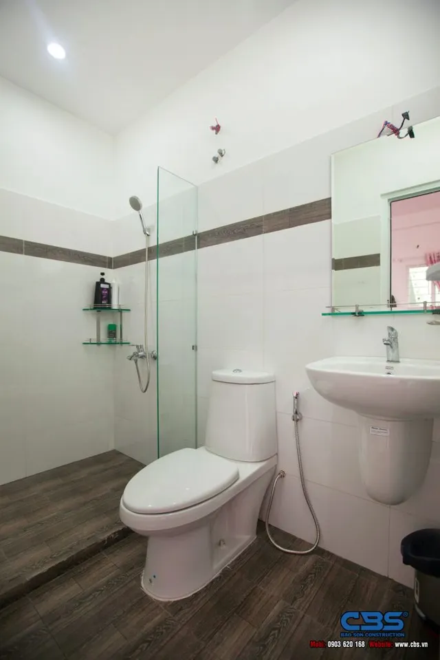 Xây dựng mới nhà anh Dũng, Quận 8 — hoàn thành