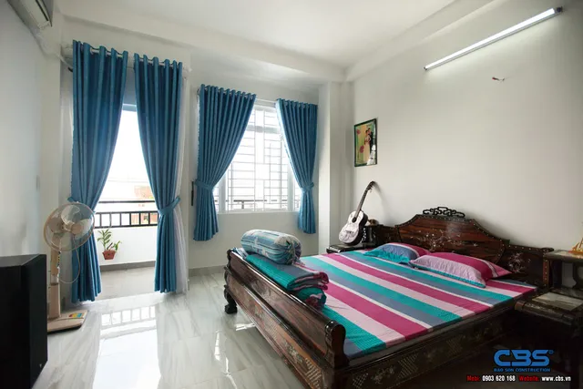 Xây dựng mới nhà anh Dũng, Quận 8 — hoàn thành