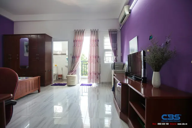Xây dựng mới nhà anh Dũng, Quận 8 — hoàn thành