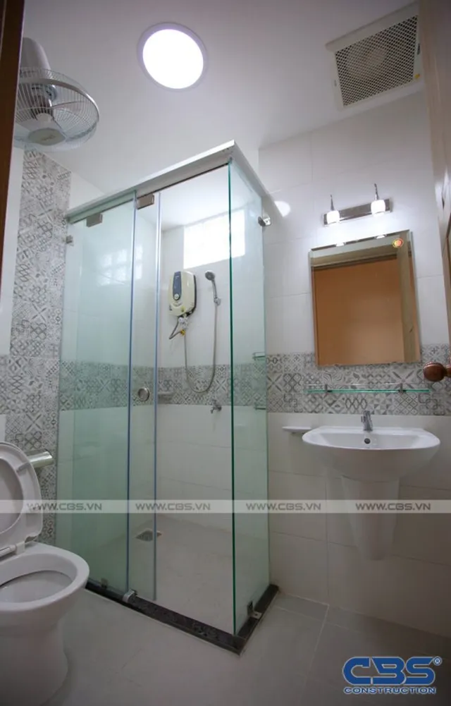 Xây dựng mới nhà anh An, Quận 10 — hoàn thành