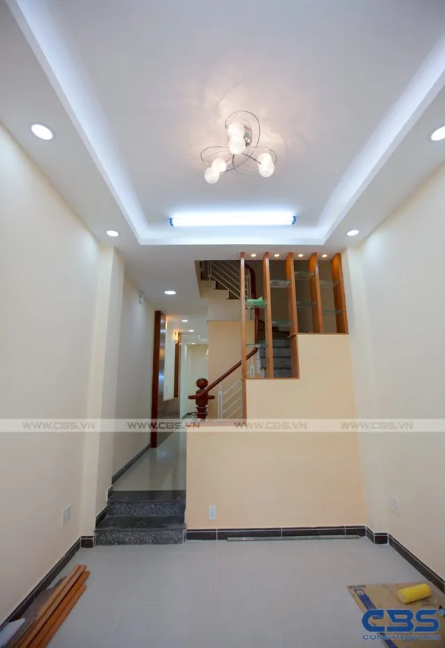 Xây dựng mới nhà anh An, Quận 10 — hoàn thành