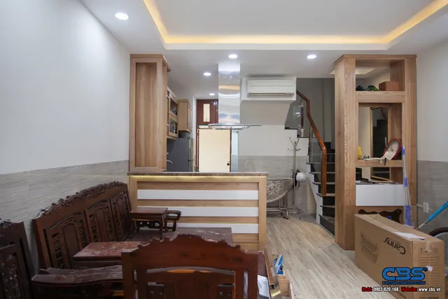 Xây dựng mới công trình nhà anh Thanh – Phú Nhuận — hoàn thành