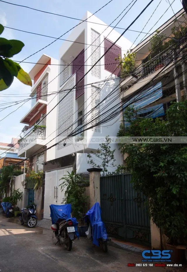 Xây dựng mới công trình nhà anh Quang – Văn Chung, Q. Tân Bình — hoàn thành